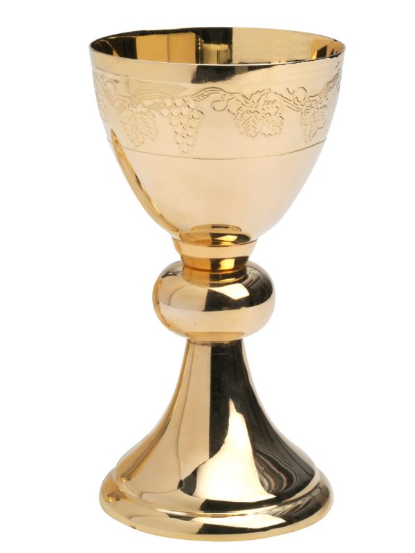 Pozlaćeni liturgijski kalež od mesinga model 10-119-M