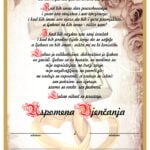 Uspomena na Vjenčanje - 1