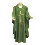 Misnica PCA010 s izvezenim križem i grožđe