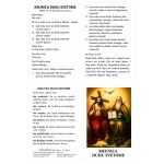 Krunica Duhu Svetomu s priloženim molitvama i uputama za moljenje, prikladna za svakodnevnu pobožnost i pripravu za krizmu.text