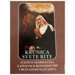 Krunica sv. Rite s uputama za moljenje