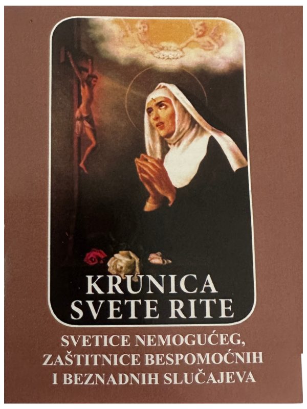 Krunica sv. Rite s uputama za moljenje