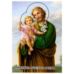 Krunica sv. Josipa s uputama za moljenje