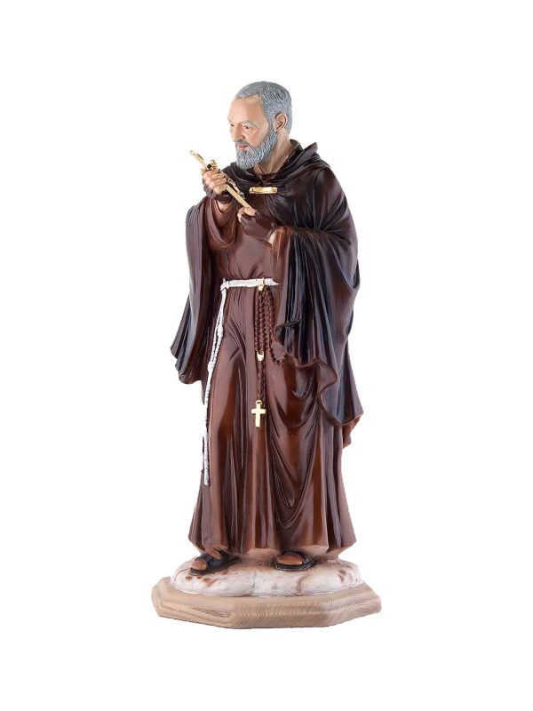 Kip sv. Padre Pija od resina – dostupan u više dimenzija