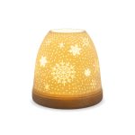 Porculanski svijećnjak Mini Igloo 316 snježne pahulje