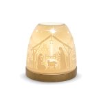 Porculanski svijećnjak Mini Igloo 455 božićne jaslice