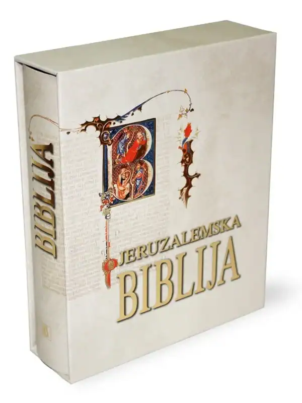 Jeruzalemska Biblija u elegantnom uvezu sa zlatorezom