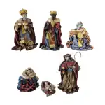 Jaslice komplet obučene K119 20 cm 6 figura