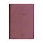 Džepna Biblija sa zatvaračem u bordo boji