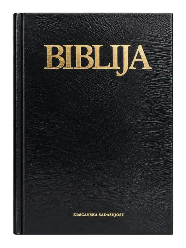 Biblija, stari i novi zavjet crna