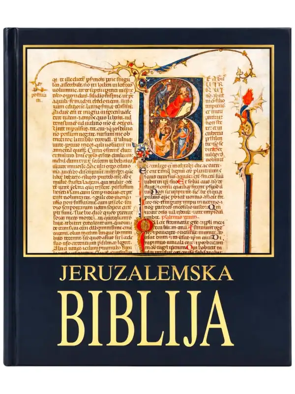 jeruzalemska biblija plava naslov