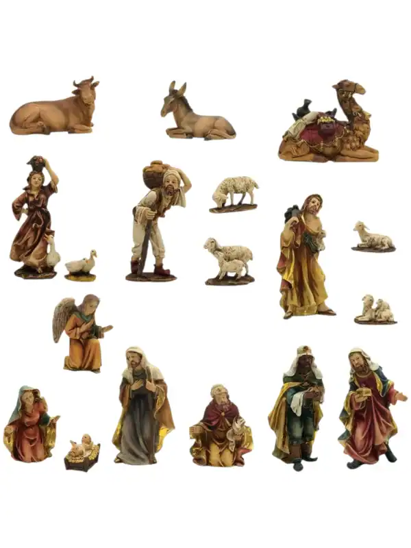 Set figura za jaslice 11 cm K140 Dekoprojekt – 18 komada